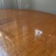 Large round Scandinavian coffee table by Ilse Möbel, vintage 1960s