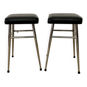 paire de tabourets anciens