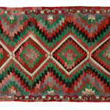 Anatolian handmade kilim rug 330 cm x 192 cm