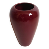 Bordeaux ceramic vase Height 30 cm