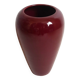 Bordeaux ceramic vase Height 30 cm