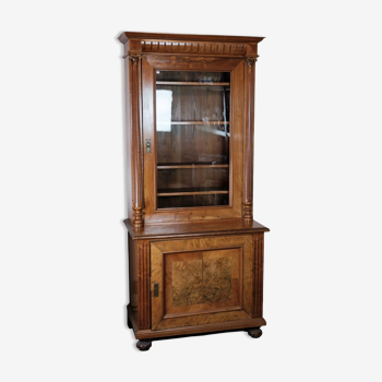 Antique Display Cabinet in Mahogany from Around the 1880s