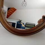 Vintage round mirror Gilac 40cm