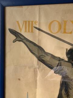 Original Poster for the 1924 Paris Olympic Games