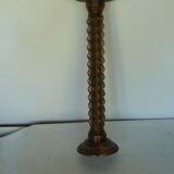 Wooden standing ashtray