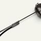 Vintage arc floor lamp with a chrome metal balance, 1970.