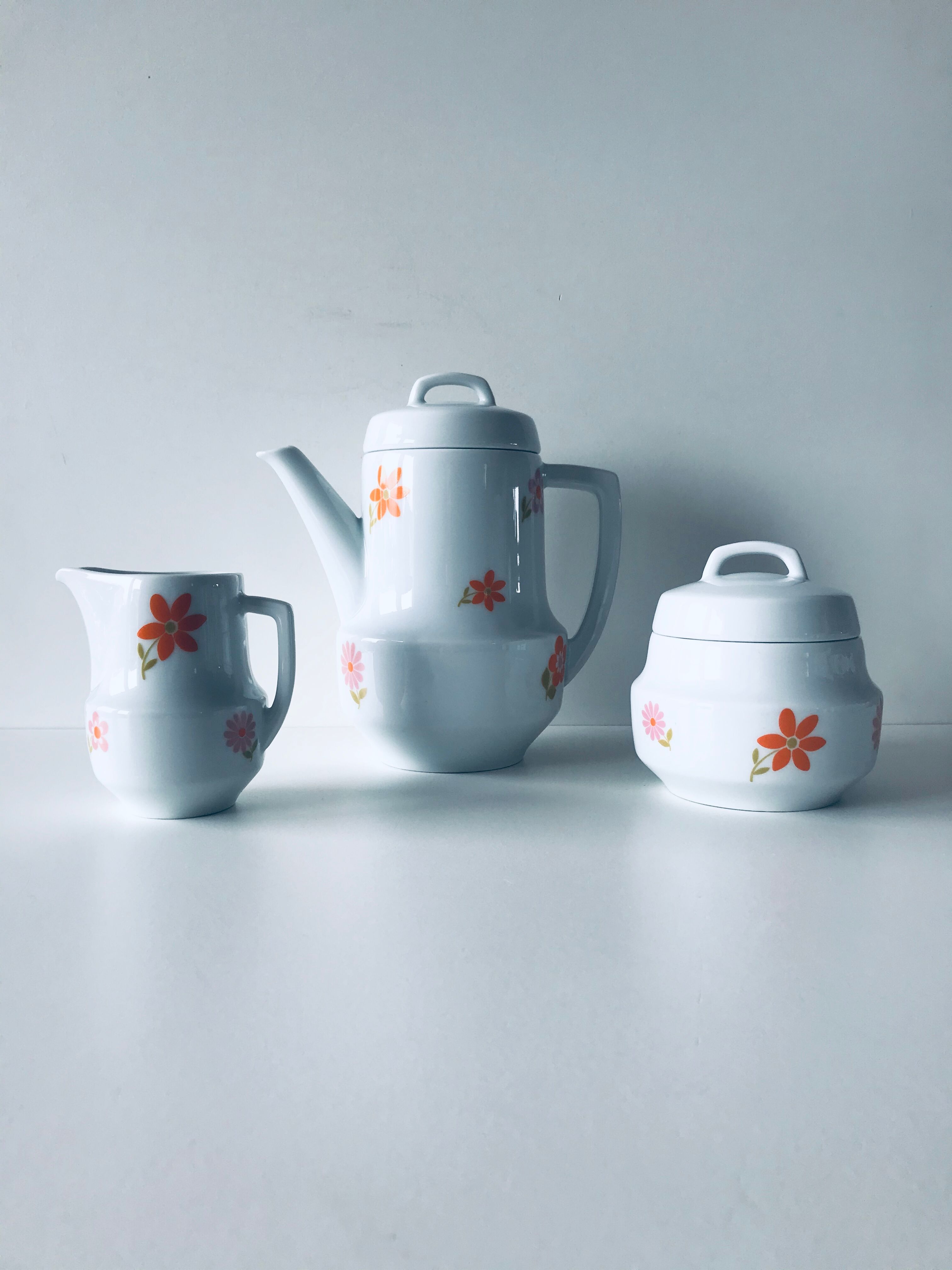 Coffee service or porcelain tea