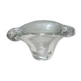 Crystal vase signed Daum France 1926