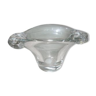 Vase en cristal signé Daum France 1926