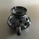 Black flower vase