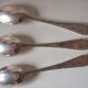 Small sterling silver spoons