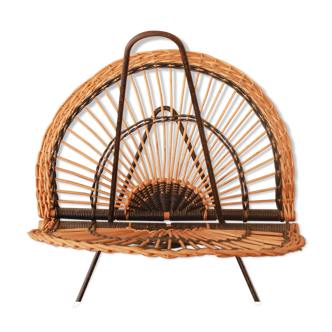 Magazine rack Wicker 1950