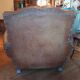 Vintage large club armchair moustache model