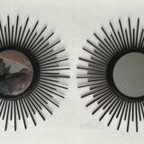 Pair of small sun mirrors