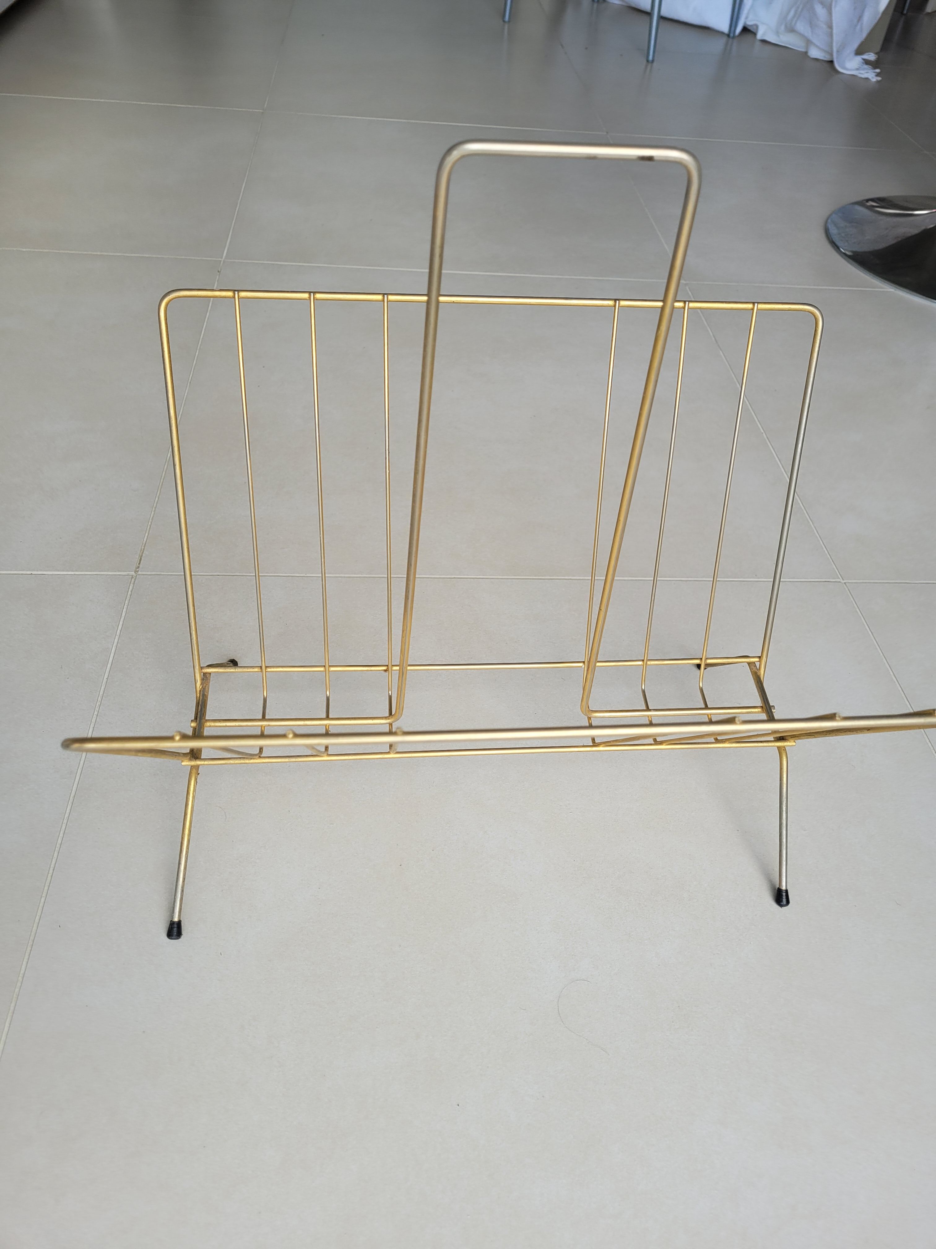 Brass magazine holder