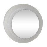 Mirror by Erco Leuchten with plastic edge and lighting, 1970s