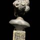 Sculpture of a black woman in plaster