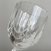 5 Vintage Cut Thick Glass Shot Glasses