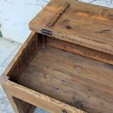 School desk with storage