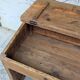 School desk with storage
