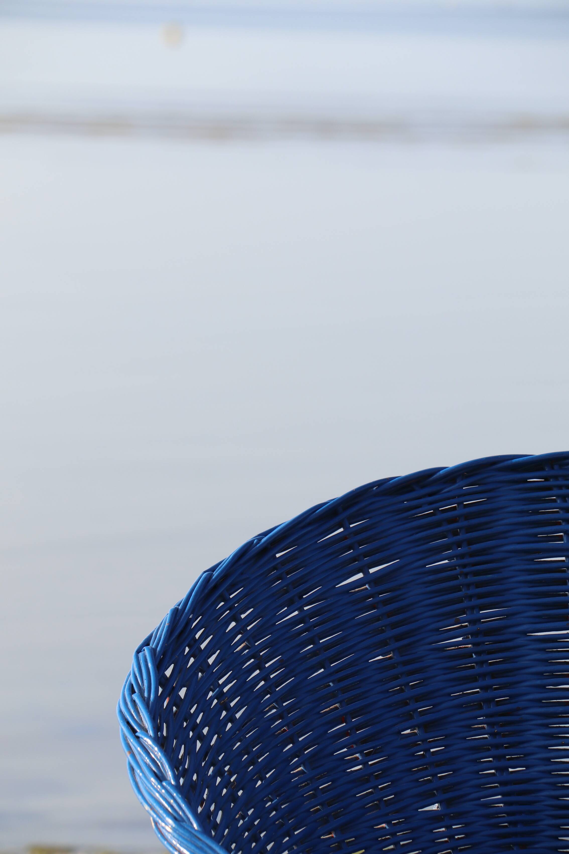 Wicker armchair, basketry – Ouessant - Brittany