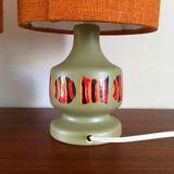 2 vintage ceramic lamps 1970