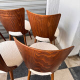 Set of 14 Baumann bistro chairs