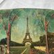 Memories paris vintage wood plank paint