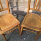 Pair of vintage bistro chairs