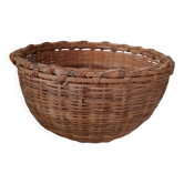 Corbeille vintage en rotin