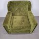 Mid-Century Czechoslovak Green Plush Armchair, 1970s