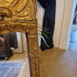 Miroir en bois doré