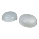 Pair of opaline ball wall lights, vintage half spheres