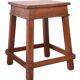 Old Burmese teak workshop stool