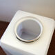 Opaline cube vintage pour plafonnier