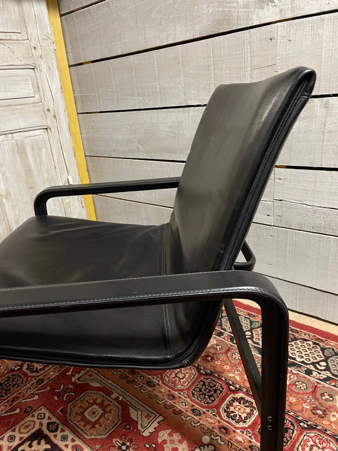 Pair of designer armchairs Matteo Grassi Italy