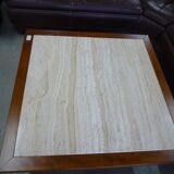 Table base travertin