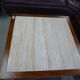 Table base travertin