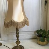 Golden bronze tripod lamp