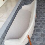 Sofa organic Danish Ib Kofod - Larsen for Carlo Gahrn of 1957