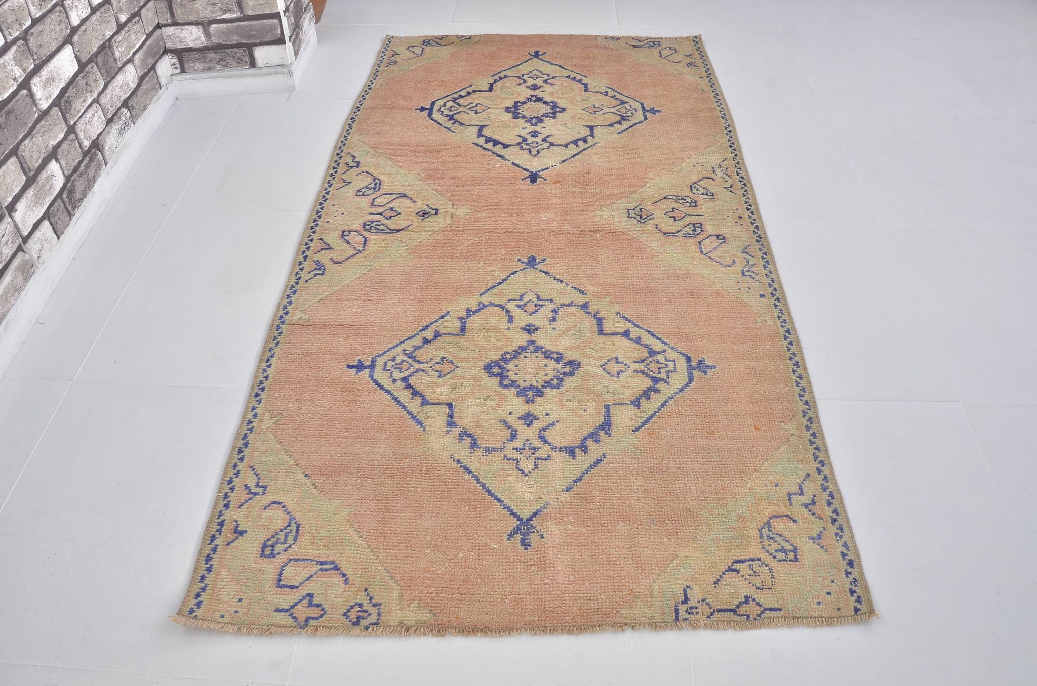 Tapis floral anatolien Oushak sku 2042