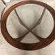 Round Astro coffee table by G-Plan teak 60s