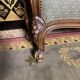 Upholstered bed in Louis XV style