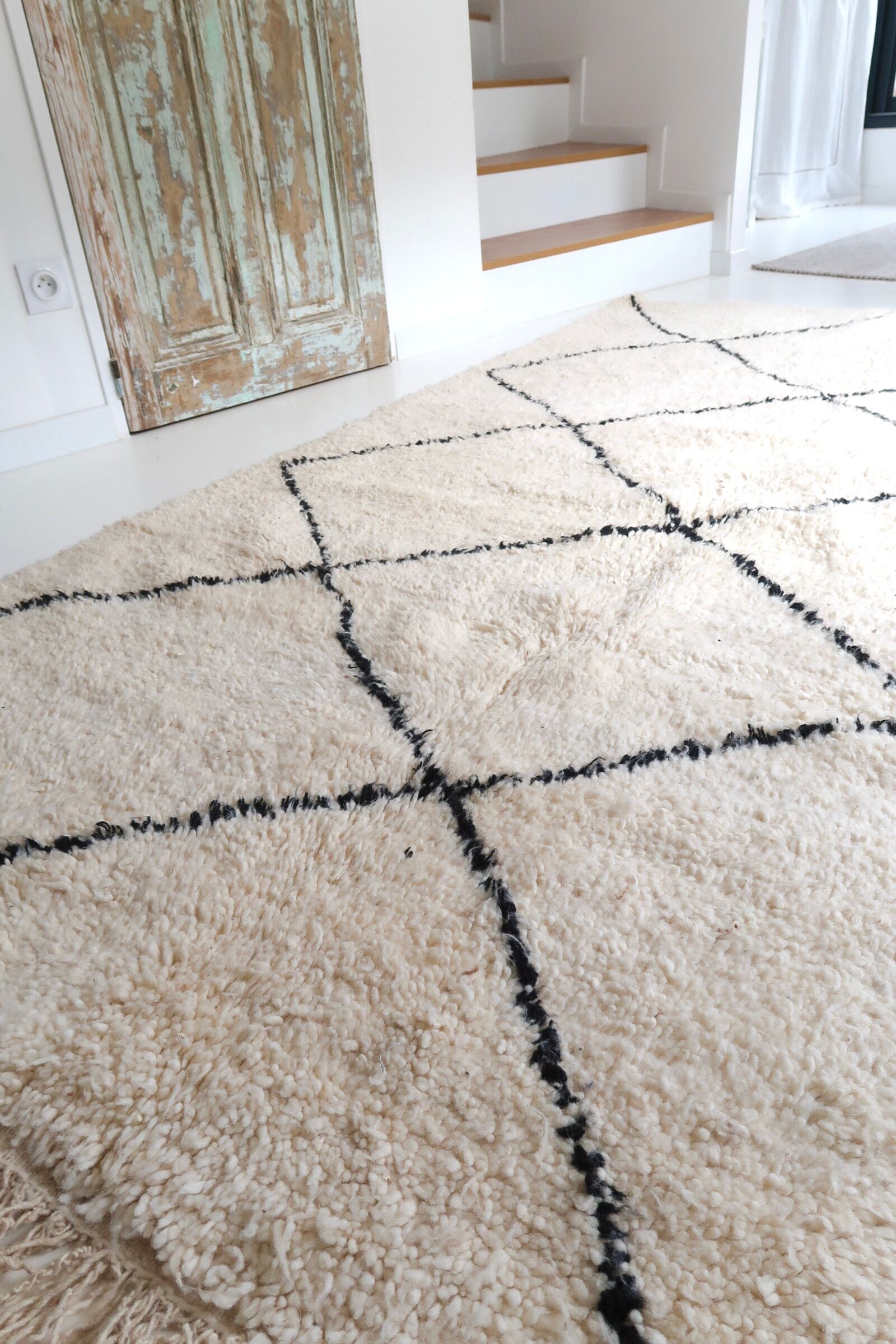 Berber carpet beni ouarain 260 x 160 cm