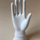 White porcelain hand