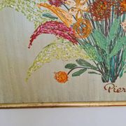 Huile sur toile de jute et chassis
