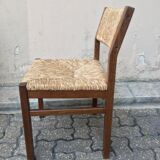 PRODUCT BHV - PASTOE chair in rosewood and straw