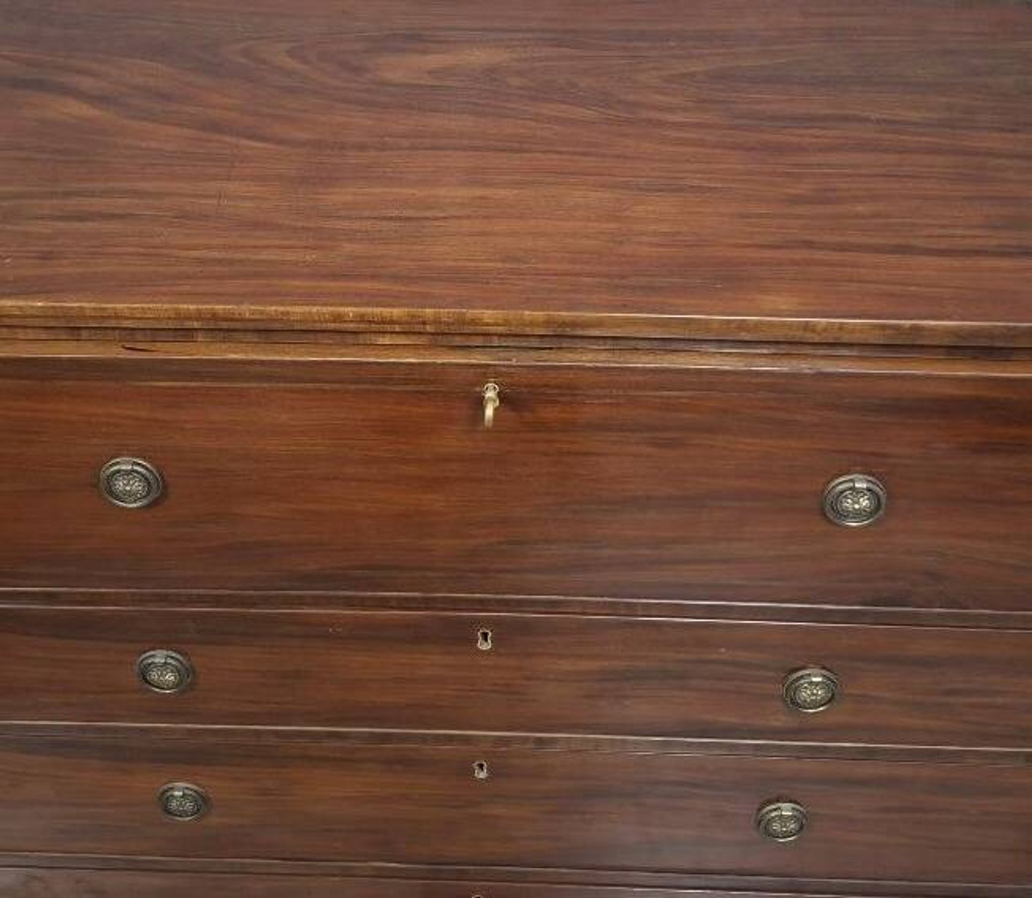 Commode-secrétaire Anglaise en acajou