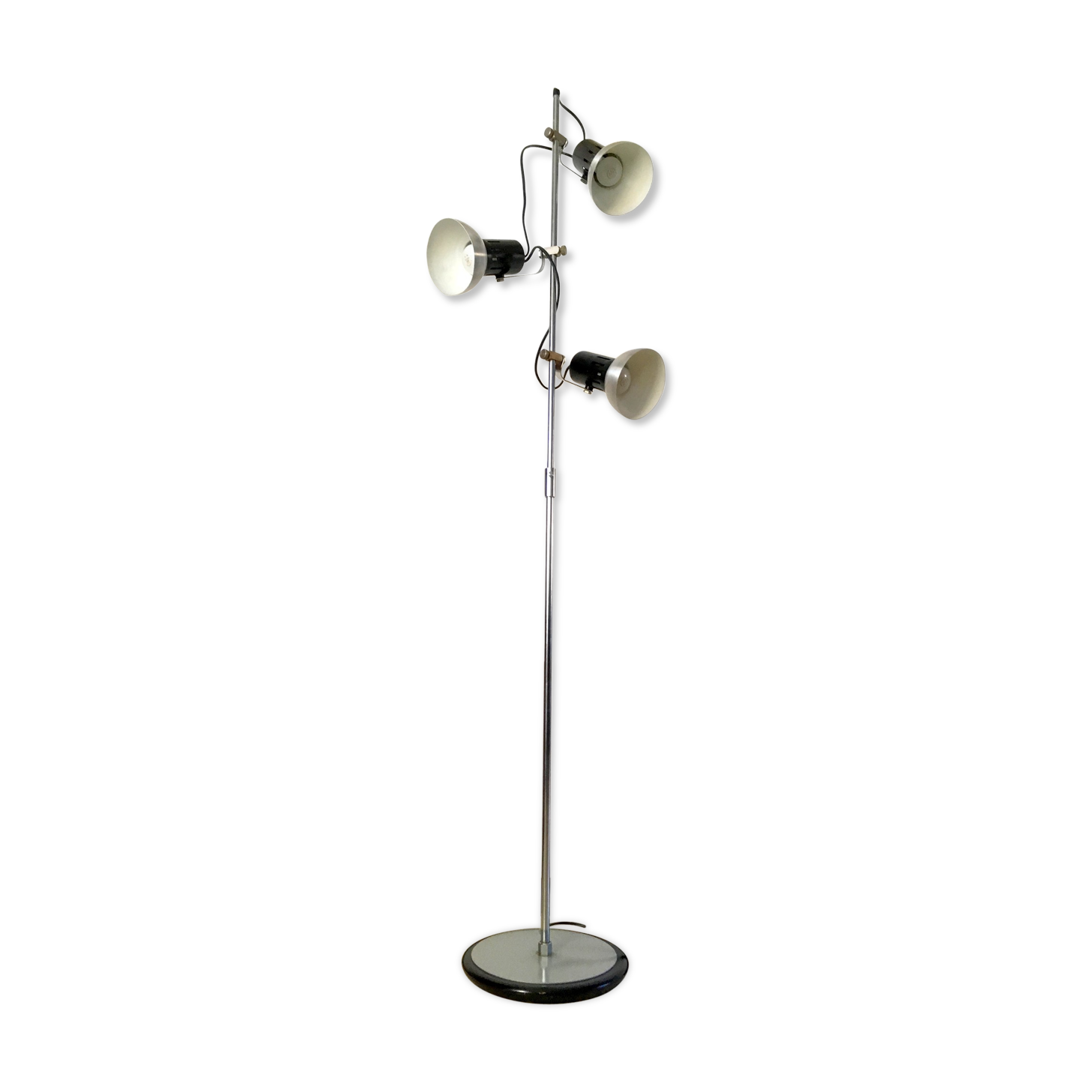 Floor lamp 3 vintage spots 70 years