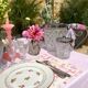 Mismatched antique plates